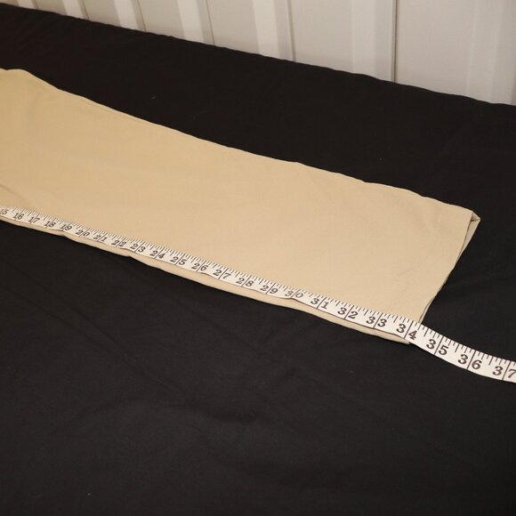 Lululemon Mens Commission Classic Tapered Golf Pants Ventilated Tan Size 36 - Picture 9 of 12